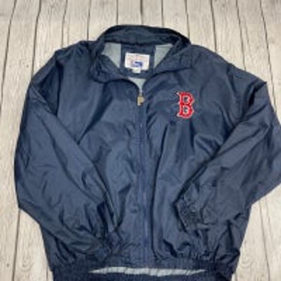 Vintage Boston Pro Player Wind Breaker Size XXLarge - Picture 2 of 6